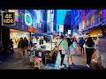 Seoul Dusk Walk After the Rain ☁️ Zaemiro & Myeongdong Shopping Street | 4K HDR