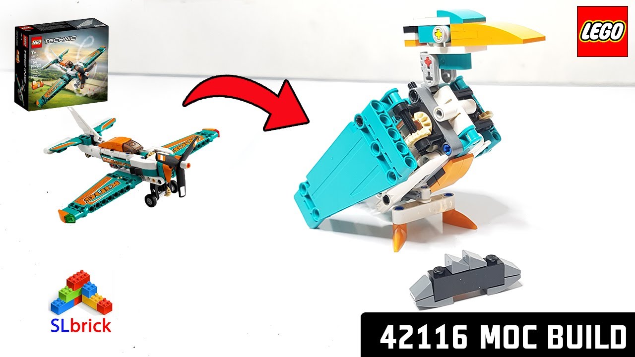 Lego Technic 42117 Kingfisher | grohl666 MOC Build | SLbrick