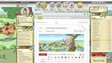 Logging Travian Battle Reports