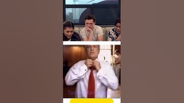 Tom Holland react Try to laugh Part #40. #tomholland #trynottolaugh #funny