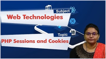 LEC48| Web Technologies I PHP Sessions and Cookies  by Dr. N. Shirisha