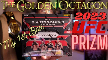 IT'S FINALLY HERE!  | 2023 Panini UFC Prizm Hobby Box | My 1st Personal Box |Pricing|Who I'm Chasing