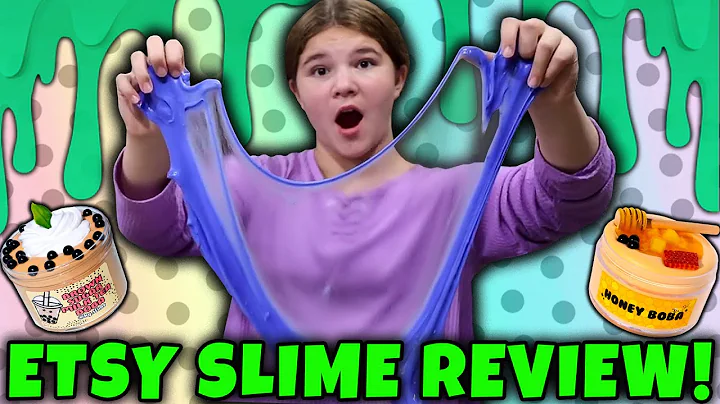 Teenager Etsy Slime Haul Review