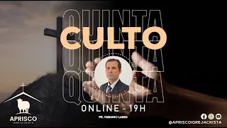 Culto Quinta- Feira - 25/04/24 - Pr Fabiano Labes