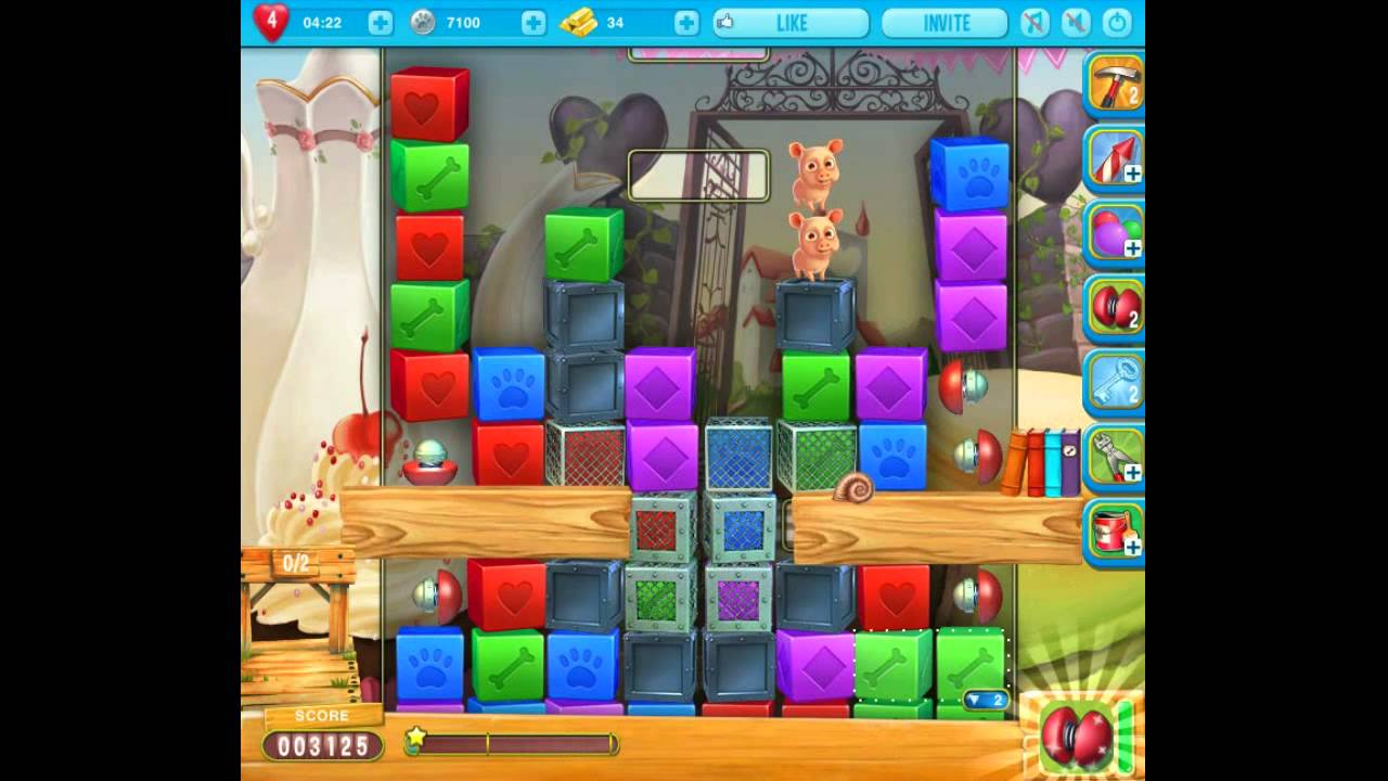 Pet Rescue Saga level 987 no hammers 😈 ►TOBIAS DEAMON◄