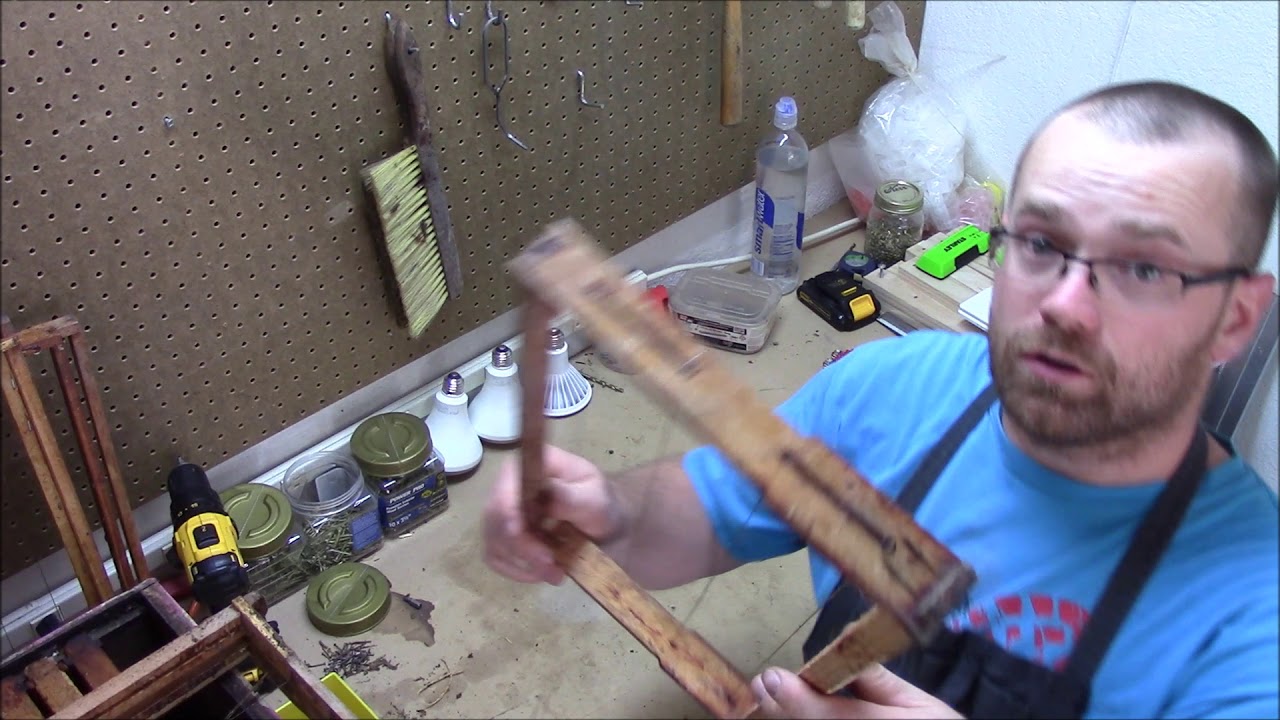 How to:  Frame Rehabilitation: Step 2, Cleaning