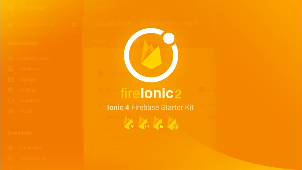 fireIonic 2 - Ionic 4 Firebase Starter Kit - YouTube