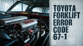toyota forklift error code 67-1