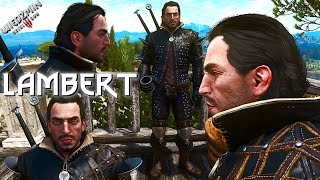 🔥Wiedźmin 3 Dziki Gon:【Lambert】【MODS】【4K VIDEO】