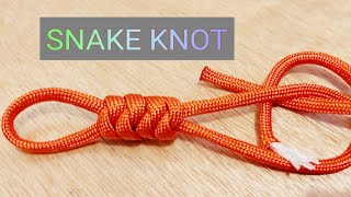 EASIEST METHOD HOW TO TIE SNAKE KNOTS shorts