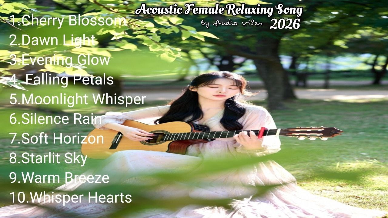 Акустическая женская расслабляющая песня 2026 года