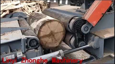 Wood log rounding peeling debarker machine for veneer