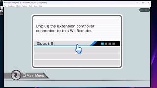 How to Fix Dolphin Wii Issue Unplug the Extension Controller
