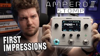 Hotone Ampero II Stomp | First Impressions