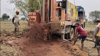 Borewell Drilling || 10Hp Journey Of Water || 110 Feet Drilling 10HP Water | Village Silpatti