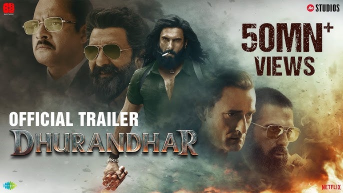 Dhurandhar Official Trailer | Ranveer Singh | Aditya Dhar | In ...