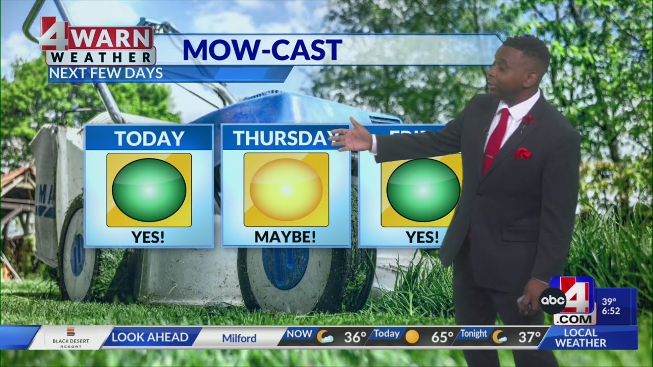 Warmer weather returns this week - YouTube