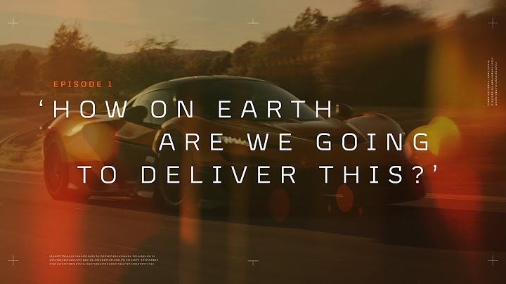 McLaren W1 'One Vision' Ep.1 - McLaren Aerocell #McLaren #McLarenW1
