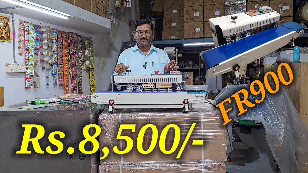 Fr900 Band Sealer Machine | Continuous Band Sealer Machine | Pouch ...