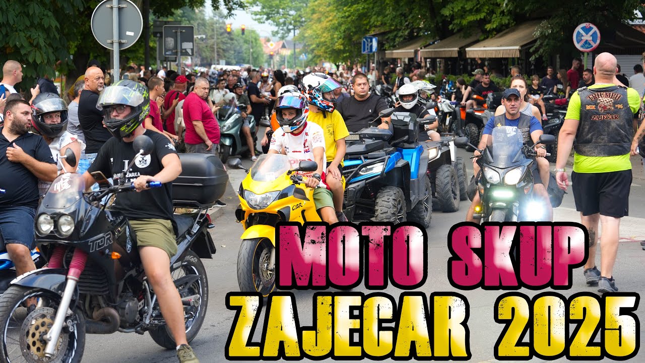 MOTO SKUP ZAJEČAR 2025. - Defile