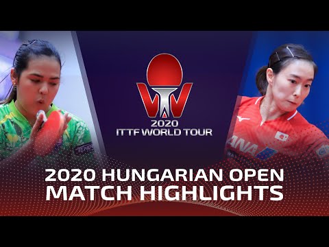 Adriana Diaz vs Kasumi Ishikawa | 2020 ITTF Hungarian Open Highlights (R16)
