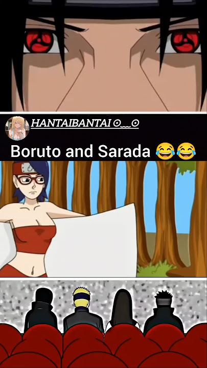 Boruto and Sarada 🤣😂#anime #shots #naruto #boruto #sarada #hulk #animeshorts
