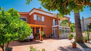 MONNARS - Espléndido chalet sin amueblar de cinco habitaciones con extenso jardín y barbacoa