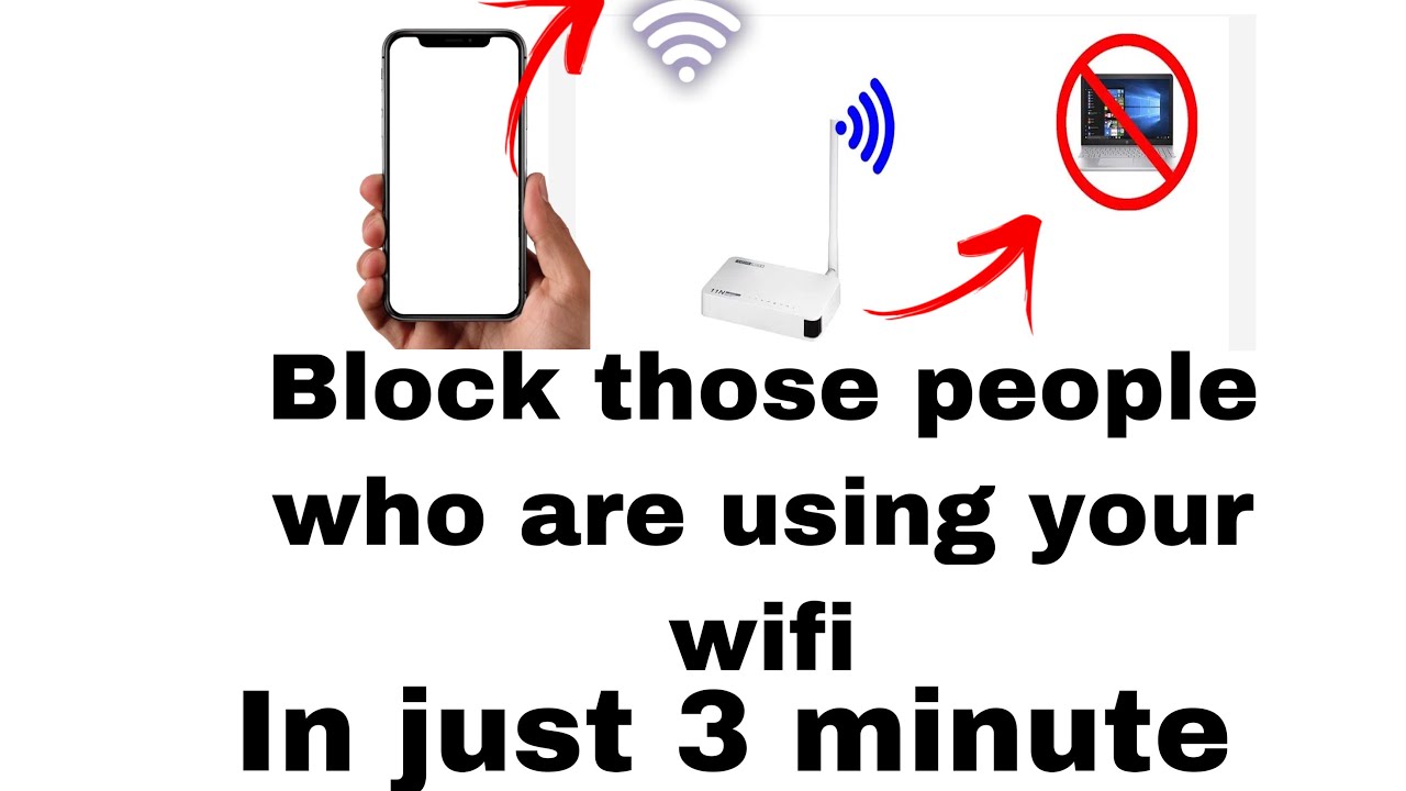 How to block wifi user (block mac address) from your phone Adsl