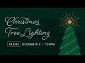 Christmas Tree Lighting 2021