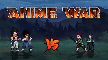 Gogeta (all form) & Vegito (all form) VS Tanjiro HK & Tokito in Jump Force Mugen🔥