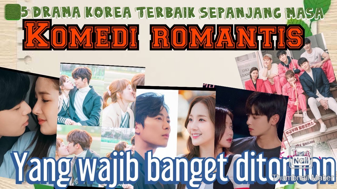 5 DRAMA KOREA TERBAIK BERTEMAKAN KOMEDI ROMANTIS 