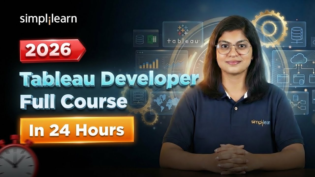 Tableau Developer Full Course 2026 | Complete Tableau Developer ...