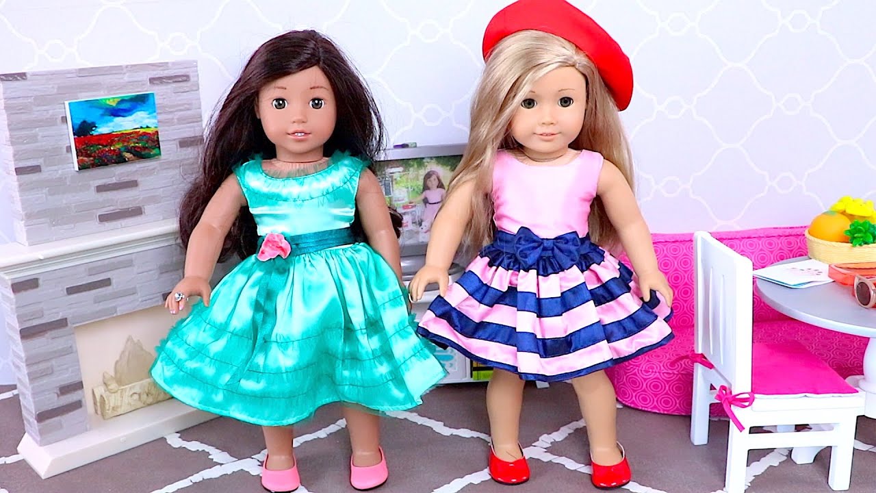 Надела На Куклу Платье фото 16