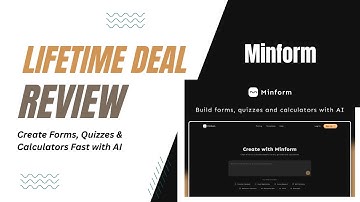 Minform Tutorial | Create Forms, Quizzes & Calculators Fast with AI