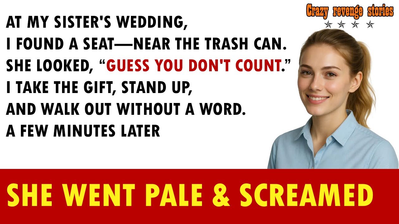 At My Sister’s Wedding, I Was Seated In The Hallway—So I Left  A True Revenge Story That Shocked Eve