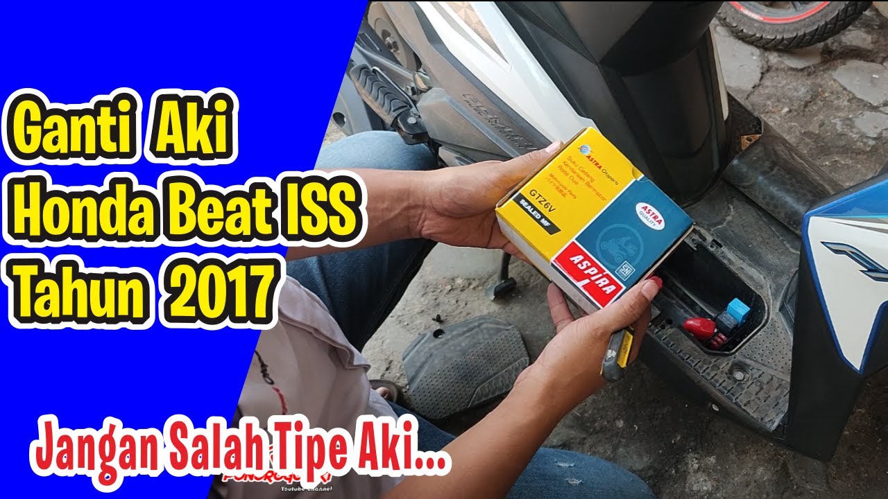 ganti aki beat 2017 tipe ISS