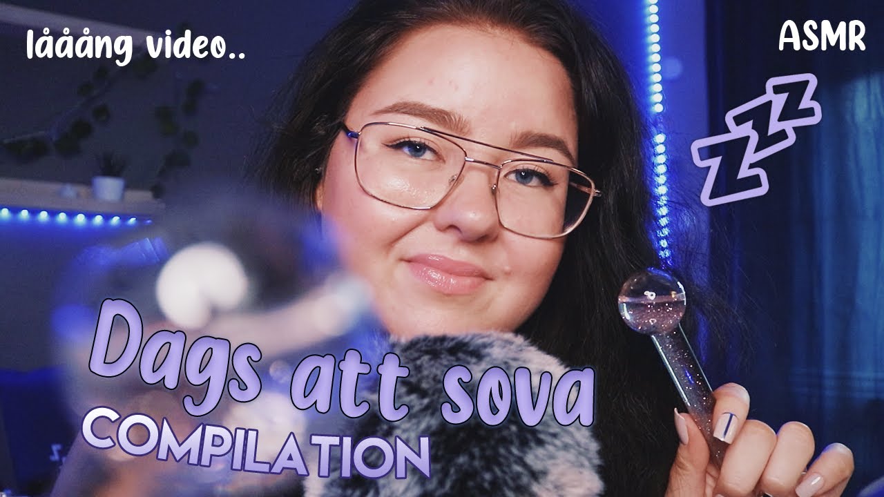 ASMR 😴 DAGS ATT SOVA COMPILATION ✨ (lååång video)