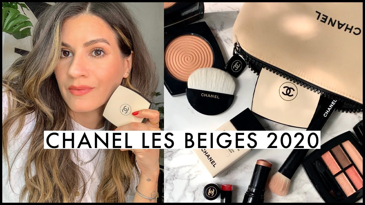 CHANEL New LES BEIGES Highlighting Fluid SUMMER 2020 makeup