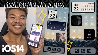 How to Make Transparent Apps for iOS 14 (Aesthetic Customization) screenshot 4