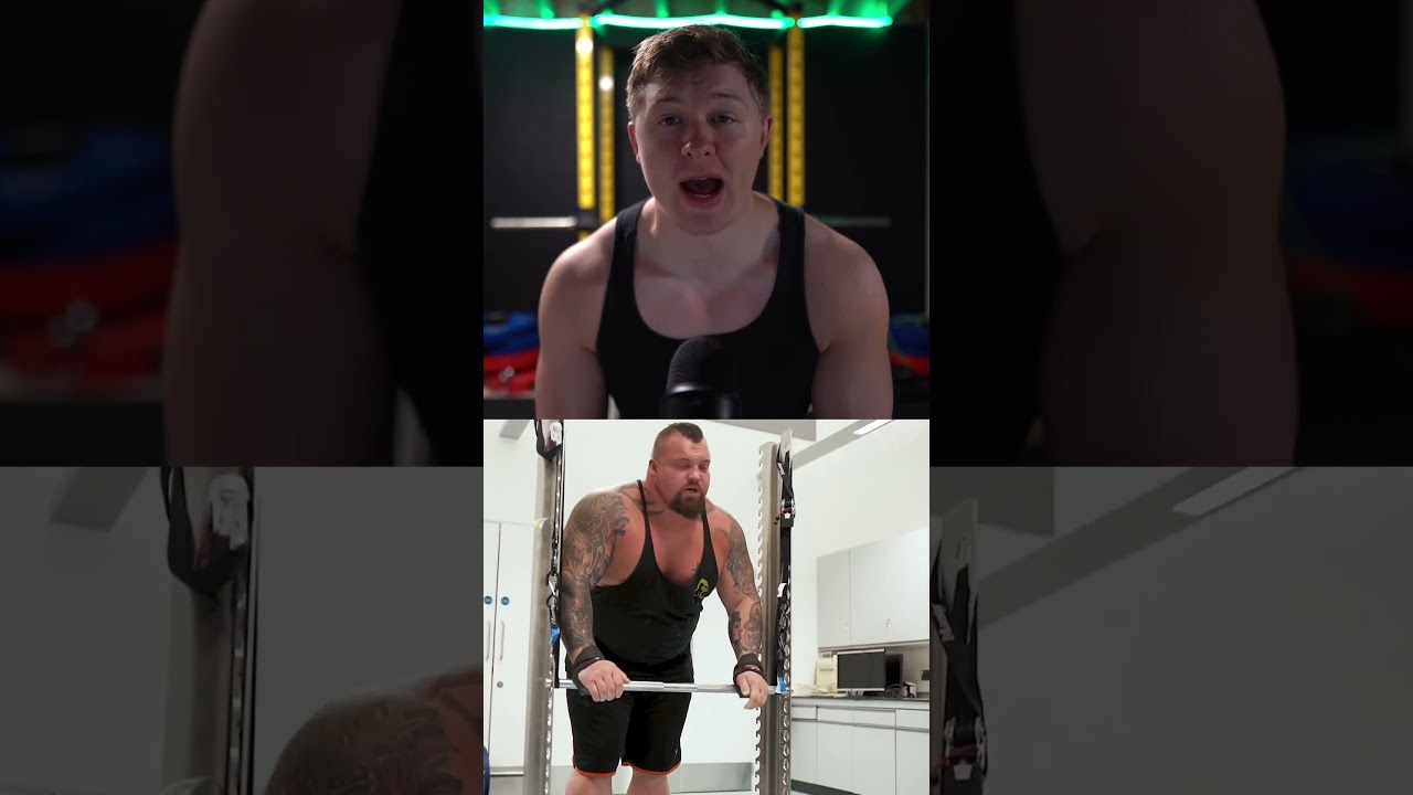 Eddie Hall is way too strong