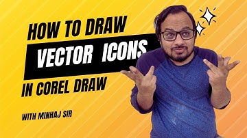 VIDEO TUTORIAL | Drawing Vector Icons  | BY MINHAJ
