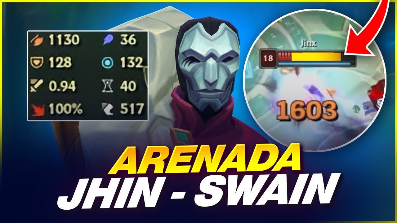 ARENADA 1100 AD RAKİBİ BAYILTAN JHİN!