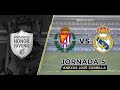 Real Valladolid - Real Madrid Juvenil A | División de Honor Juvenil 2020/21 Fase 2 | Jornada 5