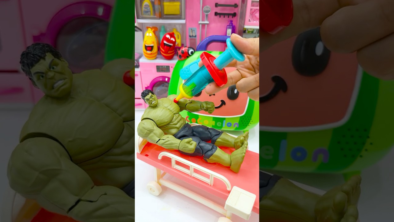 ASMR Unboxing Miniature Boys Ambulance Doctor Set Toys, Satisfying With Spider Toys Videos 