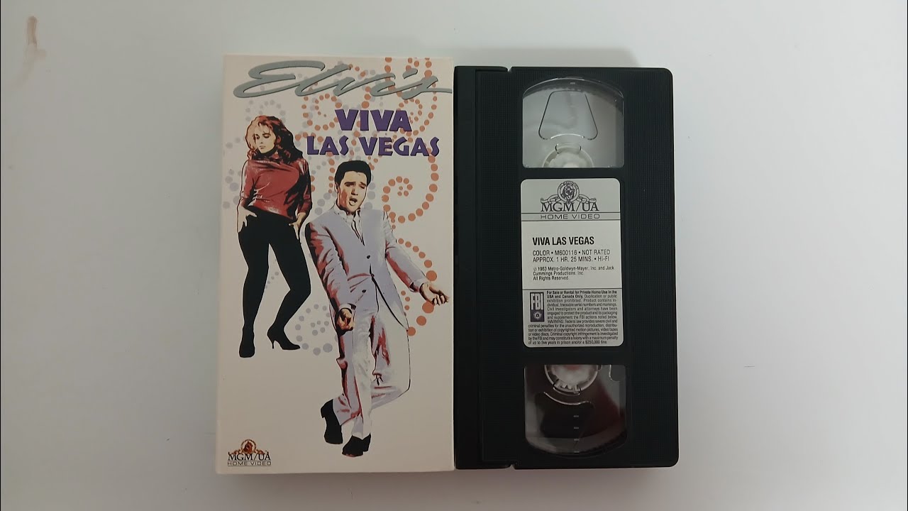 Opening And Closing to Viva Las Vegas 1982 VHS 1992 Reprint 60fps