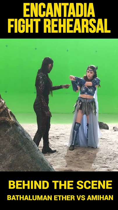 ENCANTADIA FIGHT REHEARSAL: BATHALUMAN ETHER VS AMIHAN #SHORTS