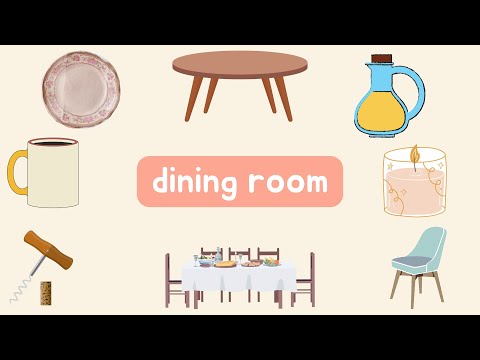 ლექსიკა: სასადილო ოთახი