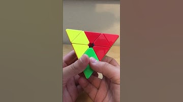 pyraminx 2 move resolve trick