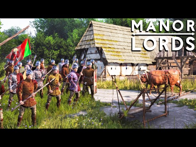 Manor Lords is a gorgeous city builder with Total War-style