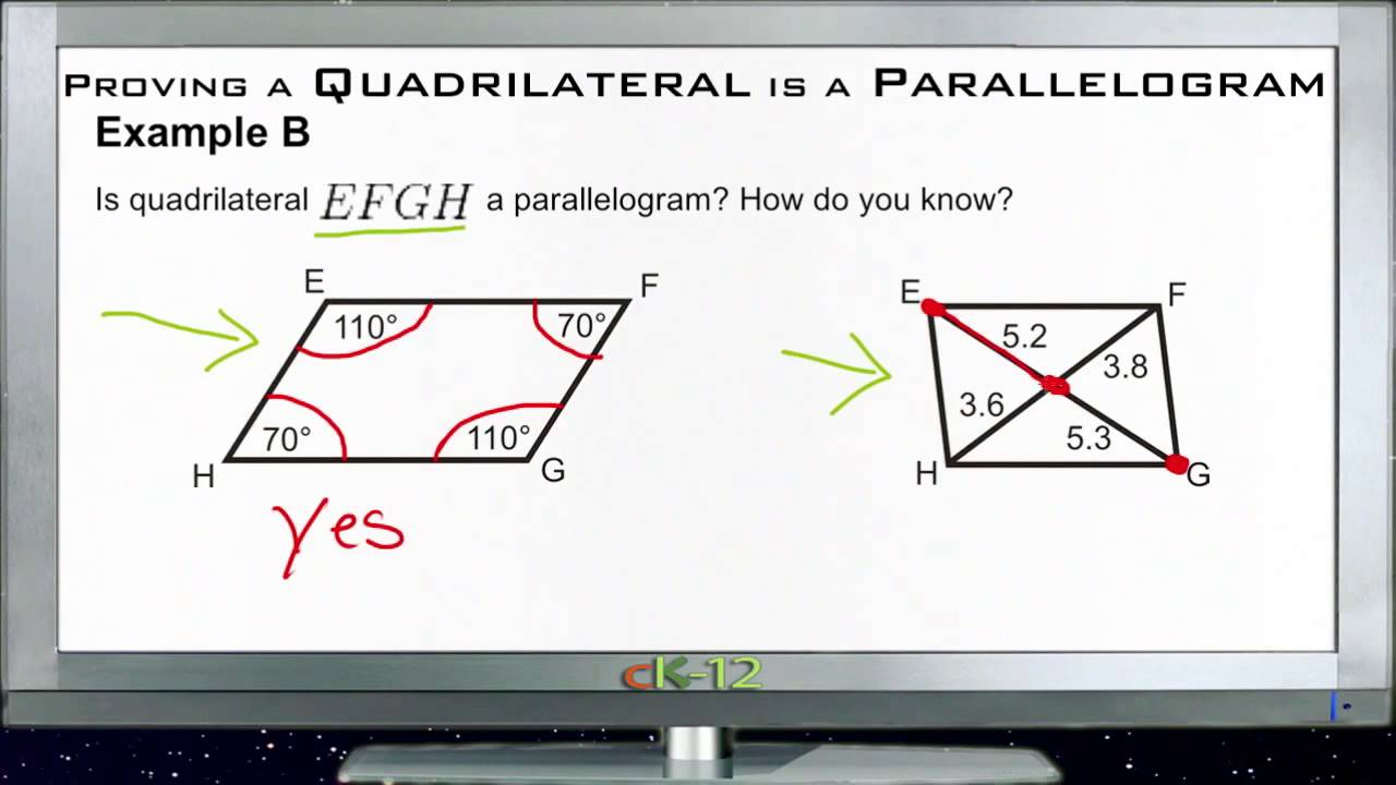 6 4 homework proving a quadrilateral is a parallelogram